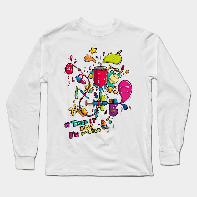 I`m doctor Long Sleeve T-Shirt by jabbor